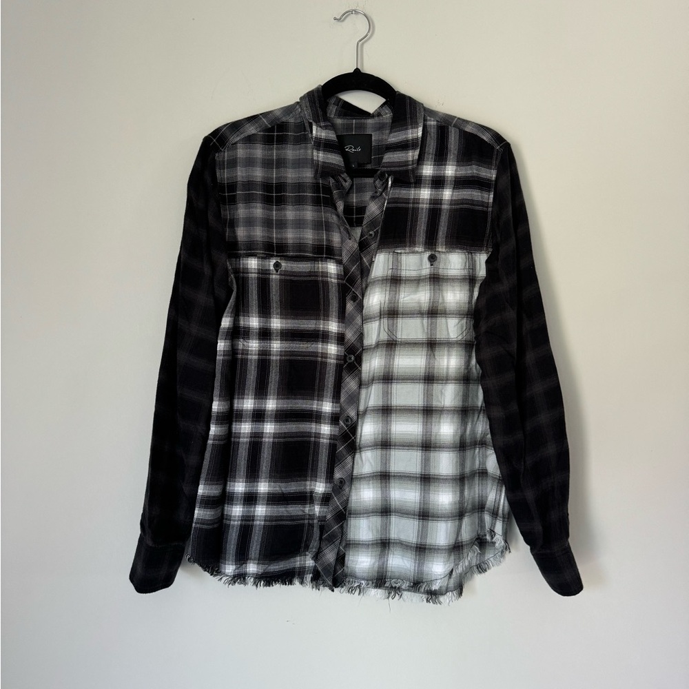 NWOT Rails Flannel Print Buttondown